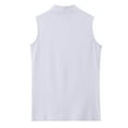 thumbnail image 5 of Tank Tops for Women Quarter Zip Neck Sleeveless Shirt Business Casual Work Shirts Summer Outfits, 5 of 6