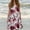 Red, variant on Viikei Summer Dresses for Women 2025,Casual Floral Print Short Sleeve Dress,Women's Fashion Holiday Summer Solid Color Sleeveless Party Beach Dress Pink S