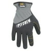 CLC Custom Leathercraft 217L Speed Crew Mechanics Gloves Black Gray Large