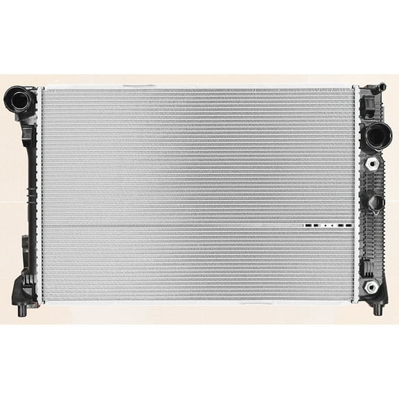 Agility Auto Parts 8013162 Radiator for Mercedes-Benz Specific Models Fits select: 2010-2015 MERCEDES-BENZ GLK, 2015-2016 MERCEDES-BENZ CLS