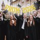 thumbnail image 3 of Banderín de graduación GREABRY Prom 2026, felicitaciones, grado, dorado, purpurina, 3 of 7