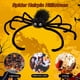 thumbnail image 5 of Pinza para el pelo con diseño de araña de Halloween para niñas y mujeres (negro), 5 of 6
