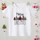 thumbnail image 3 of Camiseta con estampado de ciervos de Feliz Navidad, camiseta navideña para niños, ropa para niños, tops, atuendo de fiesta para niños y niñas, regalos navideños para niños, 3 of 5