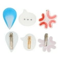 thumbnail image 4 of YAHHU 6pcs Cute Hair Clip Funny Shaped Hair Pins Hair Accessories for Daily Dating Parties, 6 Pieces, 4 of 10