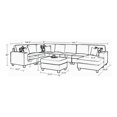 thumbnail image 4 of Recliner Storage Upholstery Sectional Sofa Couchs Grey, 4 of 9