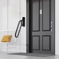 thumbnail image 3 of Handrail Outdoor Grab Bar Handrail Bracket Support Stairs Wall Mount Black 26", 3 of 24