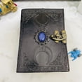 thumbnail image 2 of Diario de cuero Book of Shadows Grimoire Witchcraft, 7 x 5 pulgadas, 2 of 7