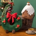 thumbnail image 2 of Matsuzay Almohadas de Feliz Navidad de algodón, regalos de amplia aplicación para acurrucarse en Navidad, cómodos y suaves Decoración del hogar tipo 4, 2 of 6