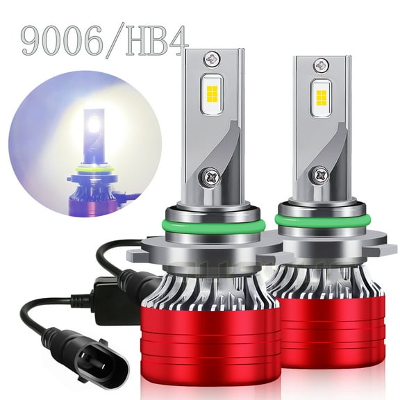 For Honda Accord Sedan 4-Door 1990-2012 LED Headlight 9006 6000K White Bright Low Beam Bulbs