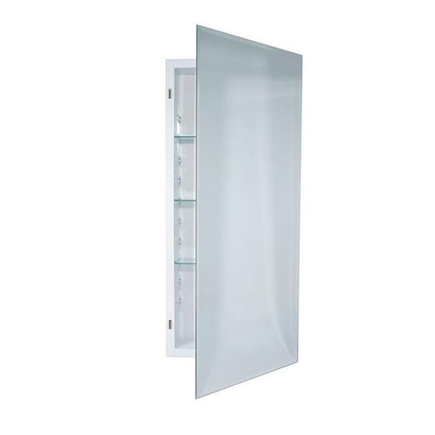 Jensen 868P34WHG 16 x 36 in. Horizon 1 Door Bevel Edge Medicine