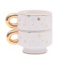 thumbnail image 2 of Tazas Holiday Time Apilable Decoradas Asa Dorada Juego 2 Piezas, 2 of 4