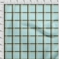 thumbnail image 3 of oneOone Georgette Viscose Fabric Madras Check Print Fabric By Yard 42 Inch Wide, 3 of 4