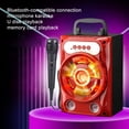 thumbnail image 2 of PENGXIANG Boc Bluetooth Compatible Haut-Parleur Main Volume Fort Support TF/AUX USB Portable Subwoofer Extérieur Sans Fil avec Microphone pour Squa, 2 of 10