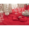 thumbnail image 4 of SARO 6301.R22S Serviette de Table à Bordure Ourlet Classique Carré 22 Po. Rouge - Ensemble de 12, 4 of 4