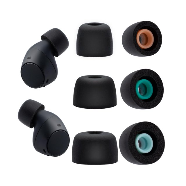Puntas de espuma Klowcok para Sony WF-C700N, 3 pares S/M/L