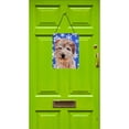 thumbnail image 2 of Norfolk Terrier Winter Snowflakes Wall or Door Hanging Prints, 2 of 2