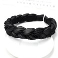 thumbnail image 4 of Hair Hoop Elegant Style Vintage Adjustable Headband Comfortable Wearing Braid Pattern Exquisite Workmanship Wide Simple Headwear, 4 of 7