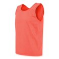 thumbnail image 1 of Colores de confort - Top sin mangas teñidas de pigmento - Neón rojo naranja - 3x-grande Comfort Colors Camiseta sin mangas, 1 of 1