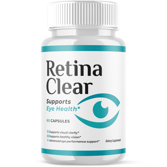 Retina Clear Vision Care Pills Advanced Formula Eye Health Supplement RetinaClear 60 Capsules