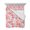 Pink, variant on Red Pink Flowers Full Size Down Alternative Comforter, Lightweight Comforter Quilt Bedding Set with Pillow Shams Watercolor Summer Botanical Floral All Seasons Bed Comforter Duvet Insert 78"x90"