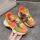 thumbnail image 4 of Zapatos Deportivos para Estudiantes para Mujer Primavera Nuevo Universitario Malla Transpirable Suela Suave Zapatos para Correr Versátiles (naranja 35), 4 of 9