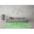 thumbnail image 3 of Ahgly Company Indoor Square Oriental Emerald Green Industrial Area Rugs, 8' Square, 3 of 4