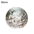 thumbnail image 2 of Naierhg Transparent Bubbles Sphere Faux Crystal Glass Ball Home Office Ornament Decor 60mm, 2 of 8