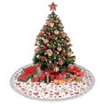 thumbnail image 4 of Falda de árbol de Navidad FREEHOTU Gingerbread Man Candy Design, 4 of 4
