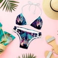 thumbnail image 6 of Wolf Women's Detachable Sponge Adjustable Strap Bikini Set Swimsuit - Two-Pack for Beach Pool Party, 6 of 6