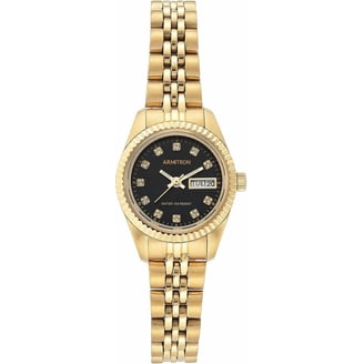 Armitron Now Gold-tone round mother of pearl face Quartz Watch Armitron Women main image 3