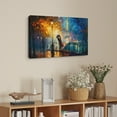 thumbnail image 4 of Couple Eiffel Tower Modern Landscapes Home Decor Landscape Canvas Wall Art Framed Canvas Wall Art Canvas Wall Art For Home Decoration, 4 of 7