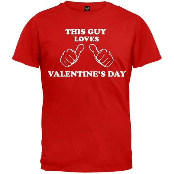 This Guy Loves Valentine's Day T-Shirt