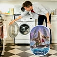 thumbnail image 4 of Moanas Fold-Flat Printed Laundry Tote.15" × 24", 4 of 8