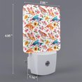 thumbnail image 2 of Uemuo Flowers Birds And Butterflies Night Light, Night Lights Plug into Wall, Dusk to Dawn Sensor Warm White Led Night Light 0.5W-US, 2 of 9