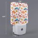 thumbnail image 2 of Fotbe Flowers Birds And Butterflies Luz Nocturna LED, Luz de Noche con Sensor de Luz Natural de Anochecer a Amanecer, Se Enchufa a la Pared, Blanco Cálido 0.5W-US, 2 of 7