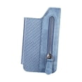 thumbnail image 2 of Titular de la tarjeta del teléfono Smartphone cartera manga impermeable tarjeta de crédito resistente al desgaste Azul perfke Titular de la tarjeta telefónica, 2 of 9