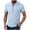 Blue, variant on Men's Henley Shirts Oxford Shirt Crewneck Neck Short Sleeve Shirts T-Shirts Flex Relaxed Men's Summer Casual Shirts, Regular Fit Tops Athletic Shirts for Hiking Fishing Jogging