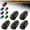 Black Shell - Colorful Light, variant on SQDWYGG Solar Powered Cab Lights, 2025 New No Drill Solar Powered Cab Lights for Truck, Waterproof Wireless Cab Marker Roof Lights,Cab Lights Trucks Pickup ﻿,3.7" x 1.9"x 1.1"