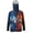 Tiger Pattern Blue Orange, variant on SEANATIVE Long Sleeve Sun Shirts for Men Fishing Hiking Running Tops Sun Hoodie Lightweight Breathable Outdoor UV Protection Rash Guard, S, Zebra Print Black White