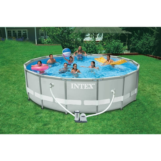 Intex 16 X 48 Ultra Frame Swimming Pool Walmart Com Walmart Com