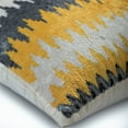 thumbnail image 2 of Pillow Cover, Decorative Yellow Throw Pillow Covers 16x16 inch (40x40 cm), Silk Zippered&nbsp;Toss Pillow&nbsp;Covers, Ombre, Modern Designer Fabric Pillow Covers - Melting Lava, 2 of 3