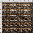 thumbnail image 4 of oneOone Cotton Silk Black Fabric Birds Rooster Quilting Supplies Print Sewing Fabric By The Yard 42 Inch Wide, 4 of 5
