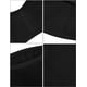 thumbnail image 3 of Unisex mujeres hombres calentador de oídos diademas de invierno polar térmico esquí orejeras estiramiento Spandex accesorios para bandas para el cabello (negro), 3 of 5