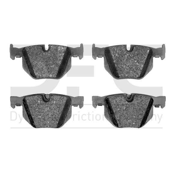 Dynamic Friction Company 5000 Euro Ceramic Brake Pads 1600-0683-10-Rear Set