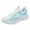 B, variant on AUDeals White High Top Sneakers for Women - Wide Width Walking Shoes with Arch Support, Slip On Running Tennis Shoes