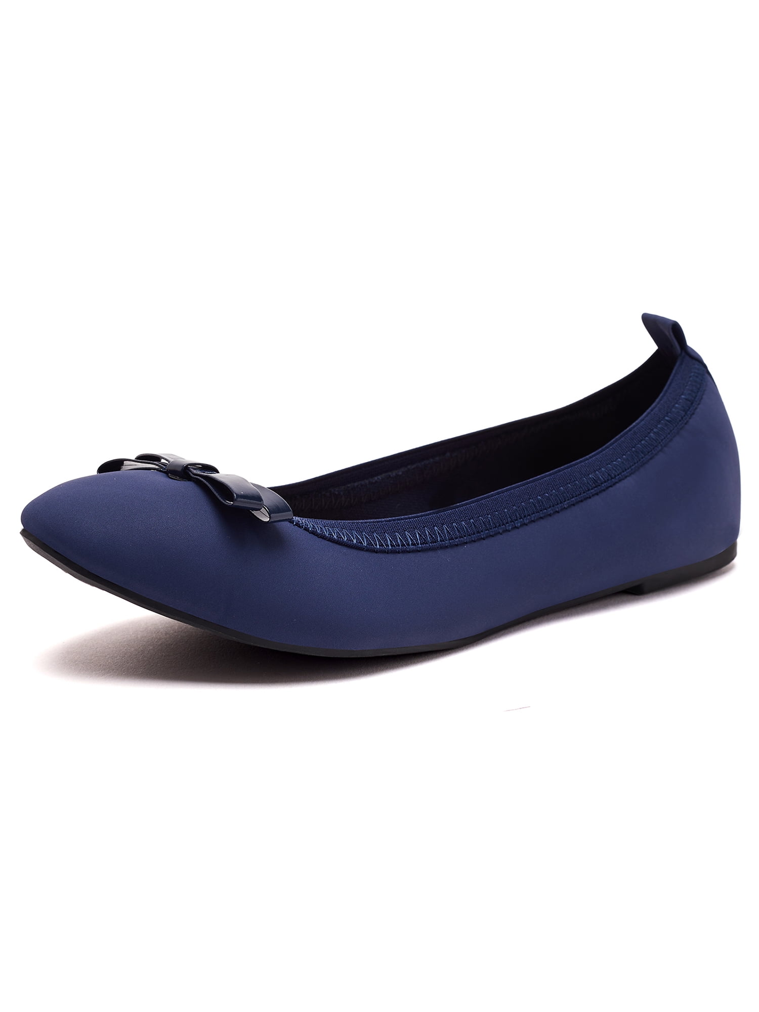 HOBIBEAR Womens Ballet Flats Shoes Comfort Slip On Walking Dress Shoes ...