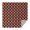 Red Orange Mushroom, variant on Colorful Strawberry Plants Fruit Leaf Square Tablecloth,Waterproof Square Table Cover,Wipeable Spillproof Washable Table Cover for Home Kitchen Party Decor 42"X42"(107x107cm)
