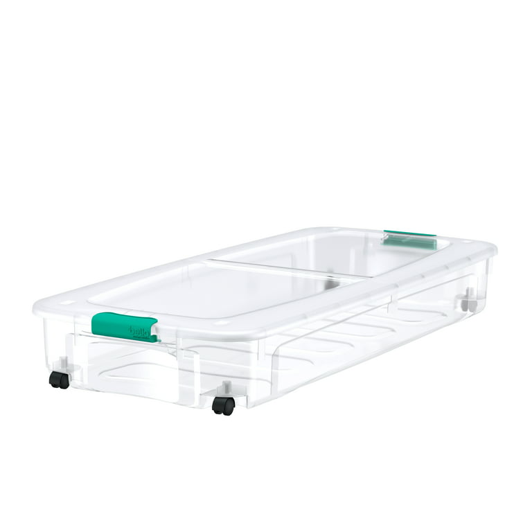 Under Bed Storage Box Large Underbed Storage Containers With - Temu