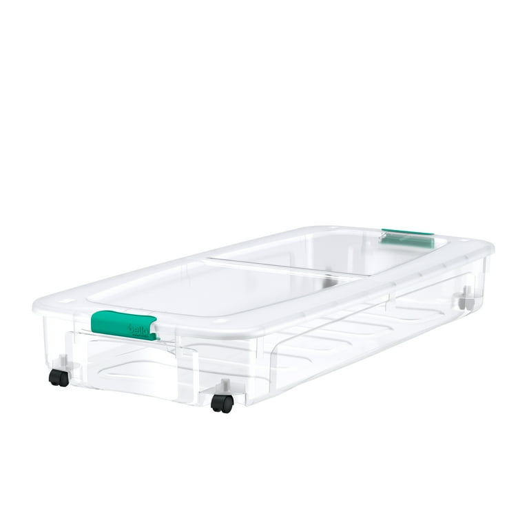 Under Bed Storage Box Large Underbed Storage Containers With - Temu