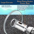 thumbnail image 3 of Diamond Drill Bit, Tile Hole Cutter, Diamond Saw For Solvent Tools For Glass, Porcelain, Ceramics, Granite Stone, 3 of 7